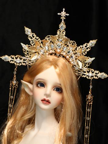 BJD Accessories Hair Crown Set for SD/MSD/70cm Size Ball-jointed Doll
