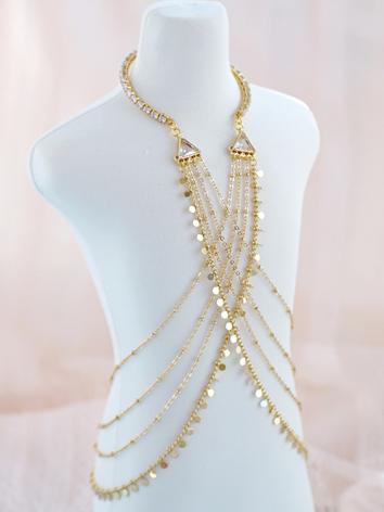 BJD Accessaries Sequin Body Chain X411 for SDGR/SD17 Size Ball-jointed Doll 