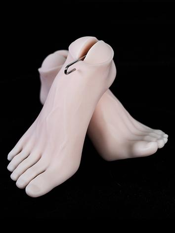 BJD Feet Male High-heeled Feet for 68cm/70cm Size Ball-jointed Doll