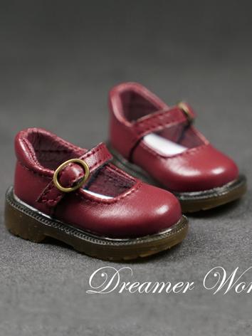 BJD Shoes Buckle Casual Student Shoes for MSD/YOSD Size Ball-jointed Doll