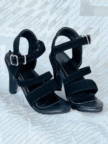 BJD Shoes Noble Elegant High-heeled Sandals for SD/SD16 Size Ball-jointed Doll
