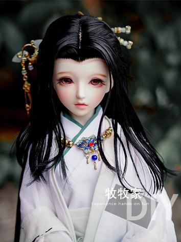 BJD Wig Ancient-style Beauty Hair for SD/MSD Size Ball-jointed Doll