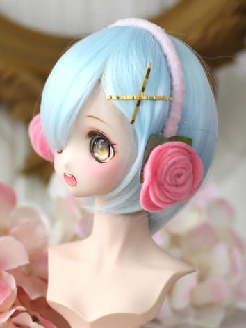 BJD Accessories Cute Plush Flower Animal Earmuff Headband for SD/DD Size Ball-jointed Doll