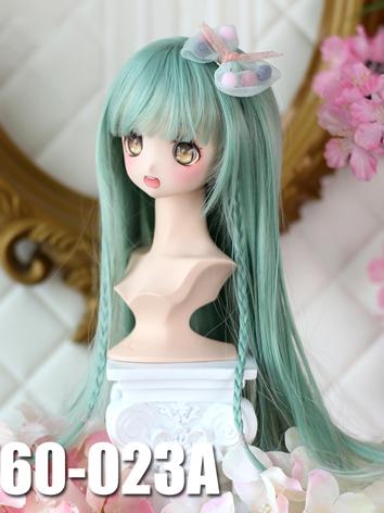 BJD Wig Fairy Straight Braid Hair for SD/DD Size Ball-jointed Doll