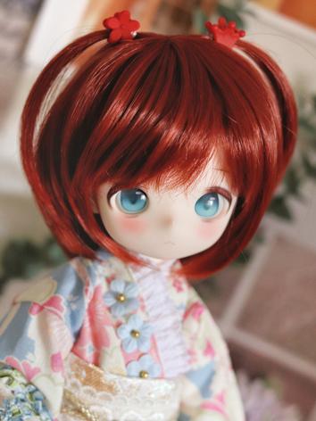 BJD Wig Cute Short Hair for YOSD/MSD/SD Size Ball-jointed Doll