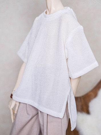 BJD T-shirt Loose Stretch Short Sleeve for 68-73CM Size Ball Jointed Doll