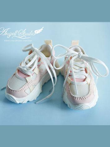 BJD Shoes Pink Sneaker SH322035TT for SD Size Ball-jointed Doll
