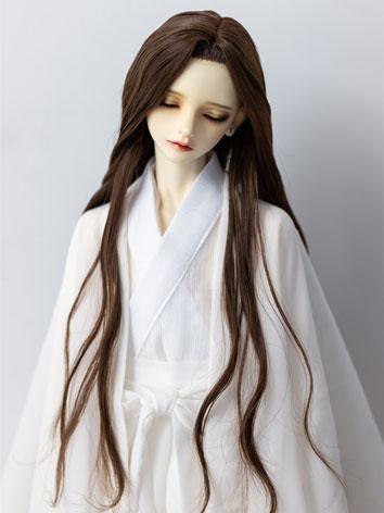 BJD Wig Side Parting Hair for SD Size Ball-jointed Doll