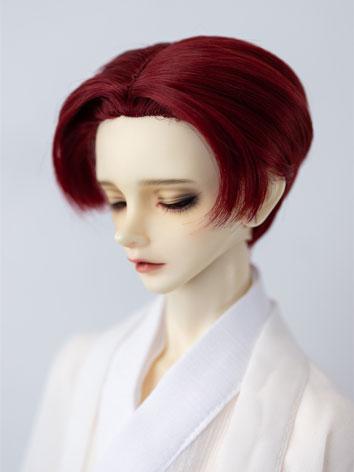 BJD Wig Centre Parting Short Hair for SD Size Ball-jointed Doll