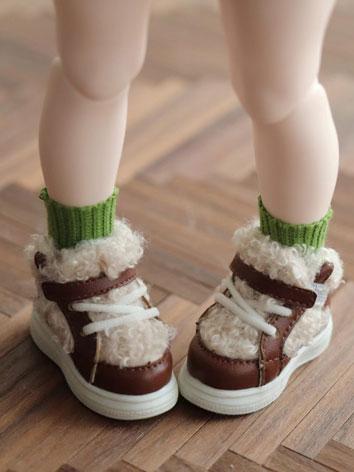 BJD Shoes Terry Shoes for MSD/YOSD Size Ball-jointed Doll