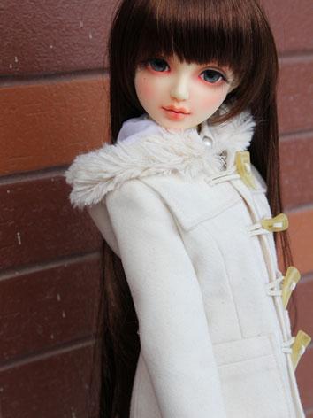 BJD Clothes Girl Fashion Coat for SD/DD/MSD Size Ball-jointed Doll