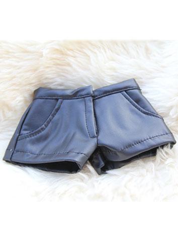 BJD Clothes Black Sexy Leather Shorts for SD/DD Size Ball-jointed Doll