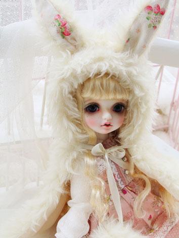 BJD Clothes Cute Bunny Cape for SD/DD/MSD Size Ball-jointed Doll
