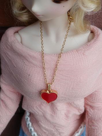 BJD Clothes Pink Lapel Sweater for SD/DD/MSD Size Ball-jointed Doll