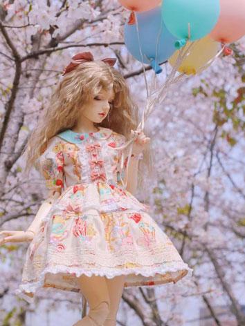 BJD Clothes Spring Dress Suit for SD/DD Size Ball-jointed Doll