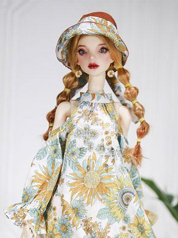 BJD Clothes Resort Style Dress Suit for OB27/Blythe/YOSD/MSD/SD/SD16 Size Ball-jointed Doll