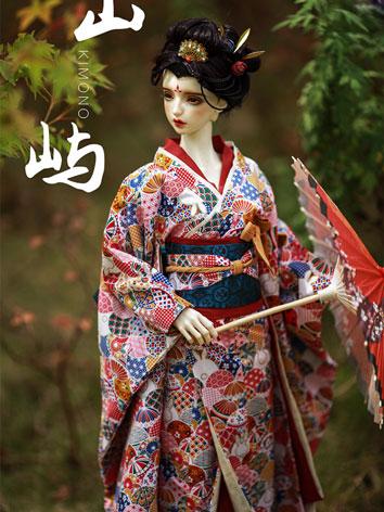 BJD Clothes Girl Kimono for YOSD/MSD/SDGR/SD16 Size Ball-jointed Doll