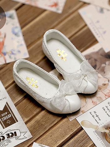 BJD Shoes Girl Bow Shoes for MSD/MDD/SD/DD Size Ball-jointed Doll