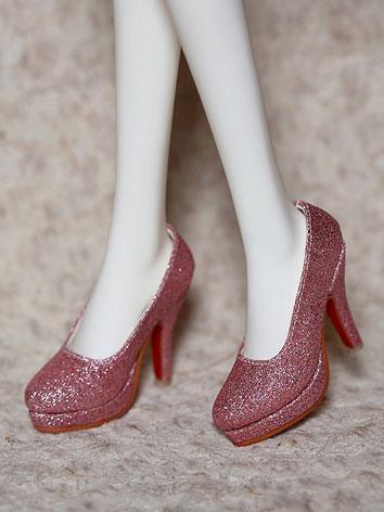 BJD Shoes Shiny High Heels for SD/DD Size Ball-jointed Doll