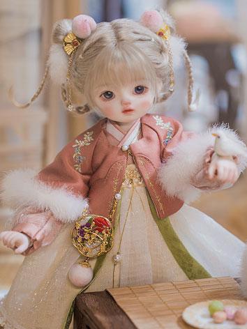 BJD Clothes Milk Walnut Cookies Outfit (Shoes Included) 26GC-0016 for YOSD Size Ball-jointed Doll