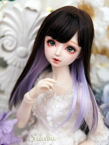 BJD Wig Girl Long Hair for SD/MSD Size Ball-jointed Doll