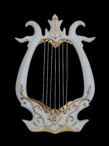 BJD Accessories Nude Harp f...