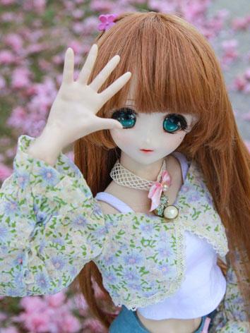 BJD Clothes Girl Summer Suit for SD/DD/MSD Size Ball-jointed Doll