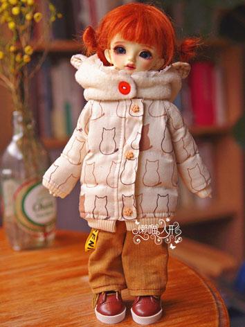 BJD Clothes Winter Outfit for YOSD Size Ball-jointed Doll