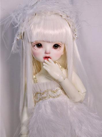 BJD Wig Cute Straight Hair for SD/MSD/YOSD Size Ball-jointed Doll