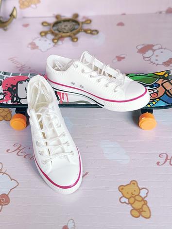 BJD Shoes Girl/Boy Casual Shoes for OB24/OB27 Size Ball-jointed Doll