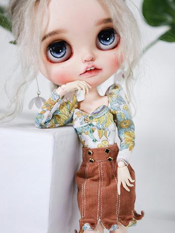 BJD Clothes Bud Skirt Set for OB27/Blythe/MSD/SD/SD16 Size Ball-jointed Doll