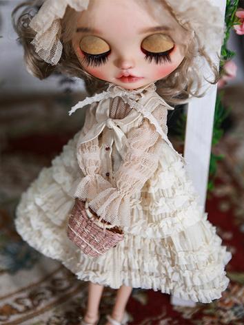 BJD Clothes Girl Beautiful Dress Suit for OB27/Blythe/YOSD/MSD/SDGR/SD16 Size Ball-jointed Doll