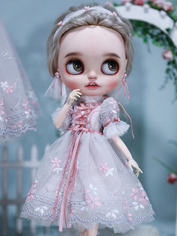 BJD Clothes Gauze Skirt Suit for OB24/Blythe/OB27/YOSD/MSD/SD Size Ball-jointed Doll