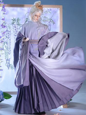 BJD Clothes Purple Ancient Costume for SD/70cm Size Ball-jointed Doll