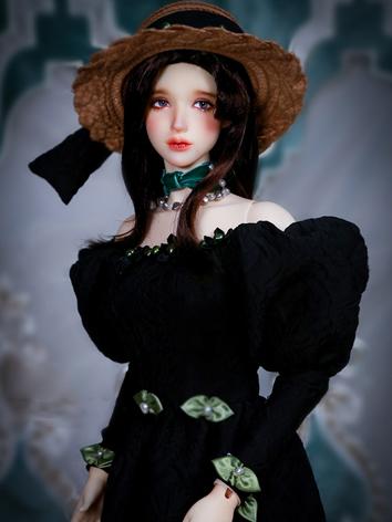BJD Clothes Black Dress Set for SD Size Ball-jointed Doll
