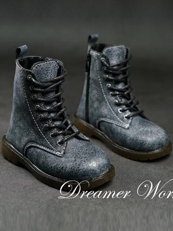 BJD Shoes Blue/Black Boots for 70cm Size Ball-jointed Doll