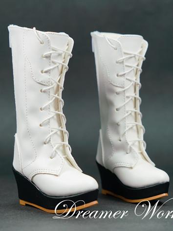 BJD Shoes White/Brown/Black Boots for SD Size Ball-jointed Doll
