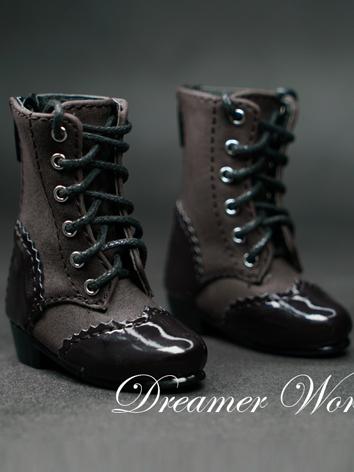 BJD Shoes Retro Boots for MSD/SD Size Ball-jointed Doll