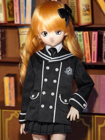 BJD Clothes Gray/Black Suit School Uniforms for MSD/SD/DD size Ball-jointed Doll
