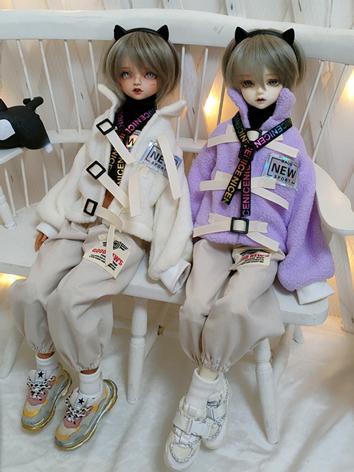 BJD Clothes Boy/Girl Everyday Suit for MSD/MDD Size Ball-jointed Doll