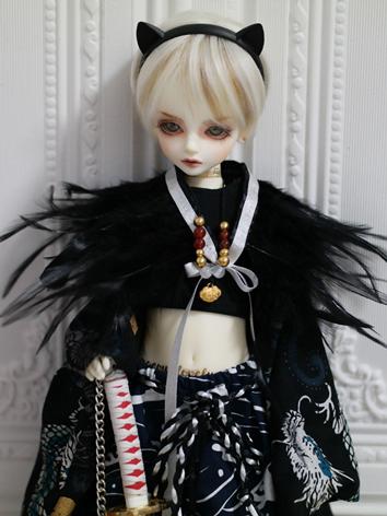 BJD Clothes Black Suit for MSD/MDD Size Ball-jointed Doll