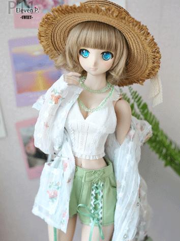 BJD 1/3 Clothes Girl Sling and Pants/Skirt Suit for SD/DD Size Ball-jointed Doll