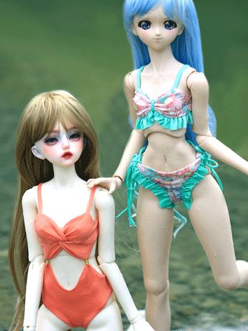 BJD Clothes Girls Swimsuit 3 Suits for OB27/Blythe/YOSD/MSD/SD16/SDGR Size Ball-jointed Doll