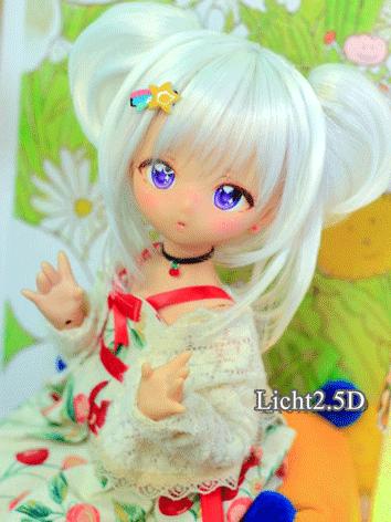 BJD Wig Girl Cute Hair NO.515 for SD/MSD/YOSD Size Ball-jointed Doll