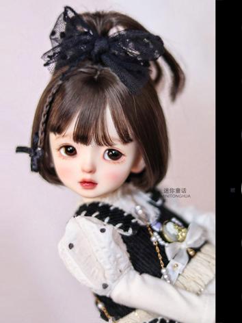 BJD Wig Girl Short Hair for SD/MSD/YOSD Size Ball-jointed Doll
