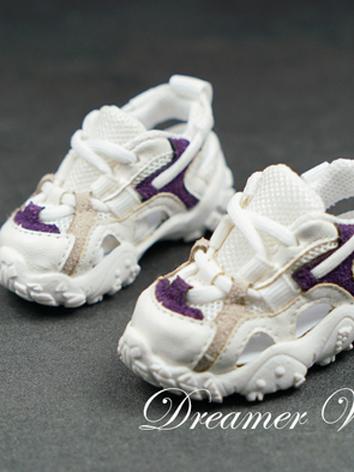 BJD Shoes Pink/Purple Casual Shoes for 70cm Size Ball-jointed Doll