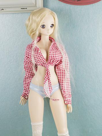 BJD Clothes Red Short Coat for MSD/SD/SD17/70cm/SDGR Size Ball-jointed Doll
