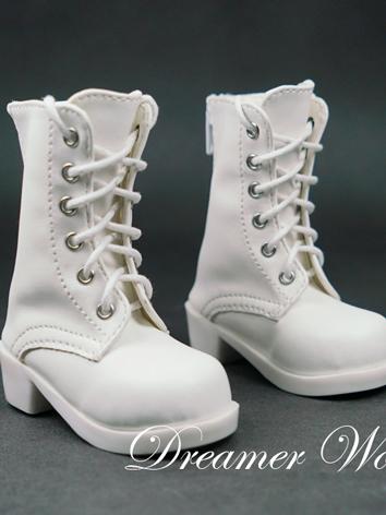BJD Shoes White/Beige/Brown/Black Boots for MSD/SD Size Ball-jointed Doll