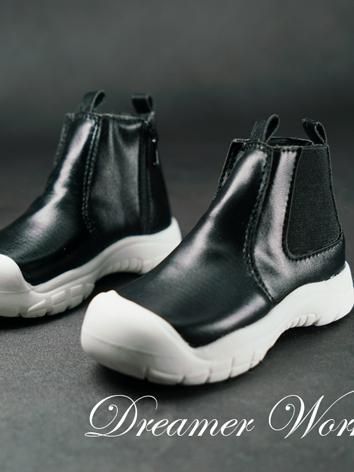 BJD Shoes Black Casual Shoes for MSD/70cm Size Ball-jointed Doll