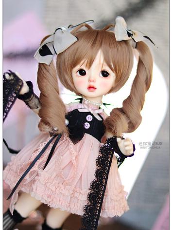 BJD Wig Girl Hair for SD/MSD/YOSD Size Ball-jointed Doll 